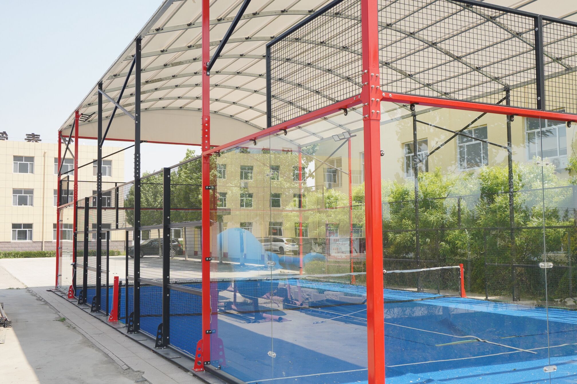 Premium Padel Court Roof Solutions: Advanced Weather Protection and ...