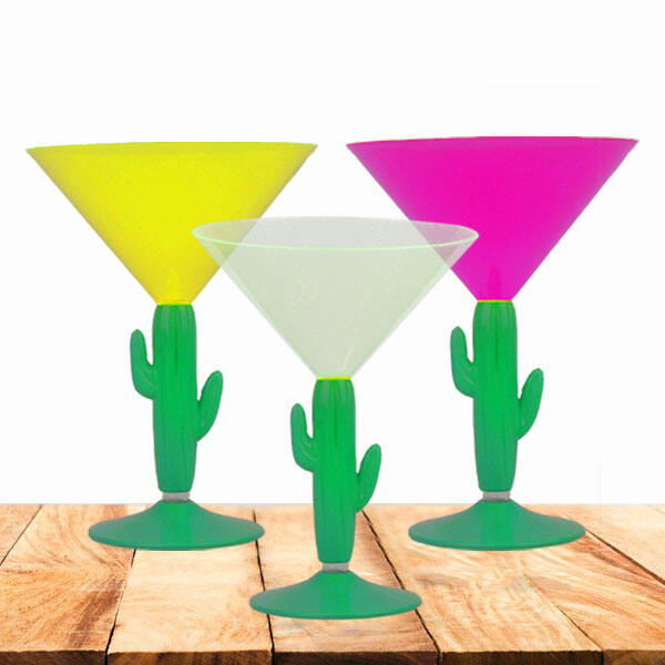 Verre à cocktail en plastique pour fêtes – Incassable, élégant pour les célébrations
