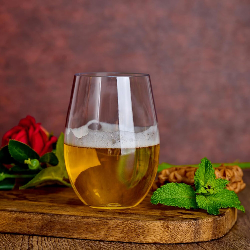 Customizable Plastic Wine Glasses for Brand Promotion