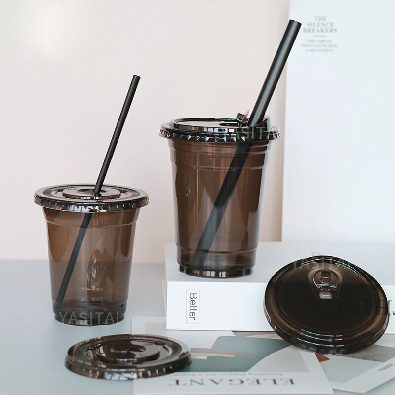 Bubble Tea Cup with Seal Lid – Leak-Proof, Food-Grade for Takeaway
