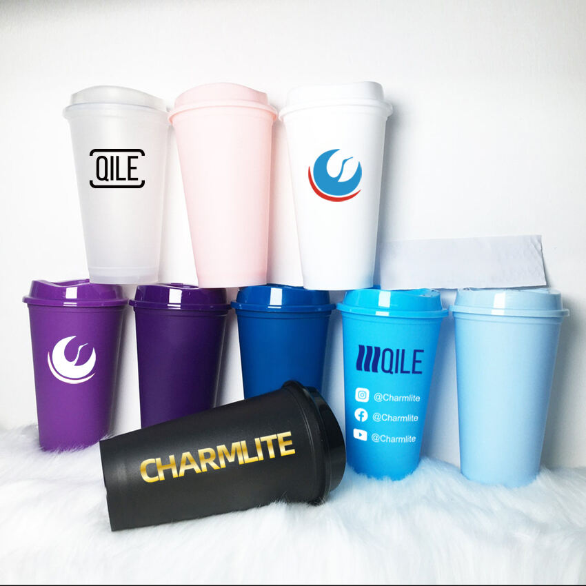 Colored Plastic Coffee Cup – Vibrant, Brandable for Coffee Service