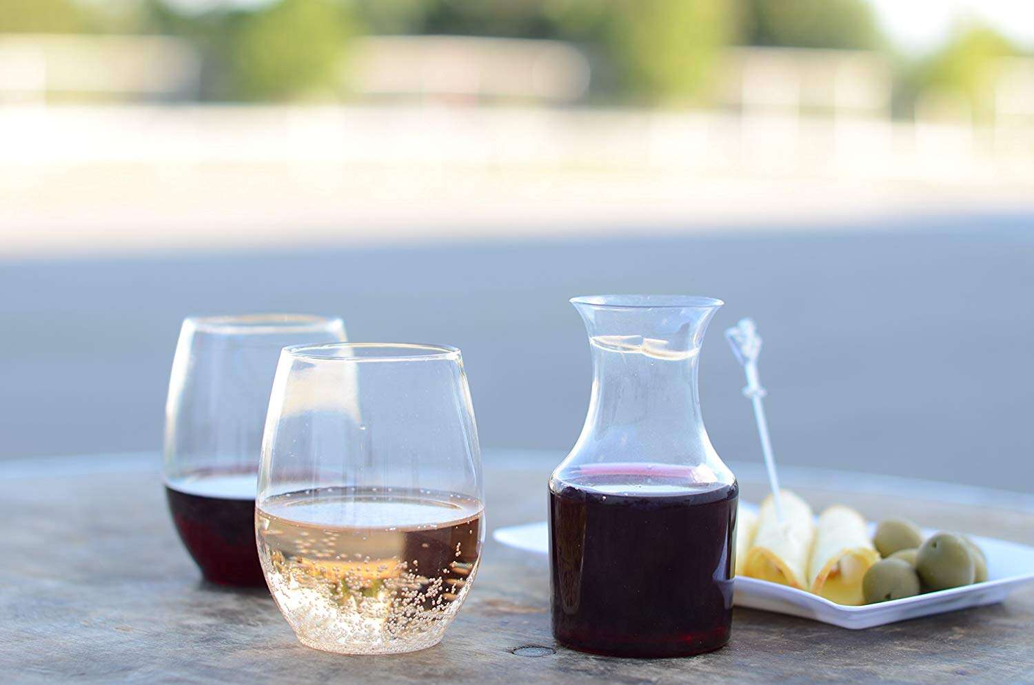 Unbreakable Plastic Wine Glasses for Restaurants & Bars