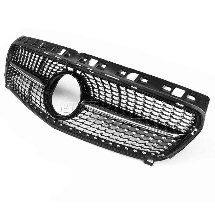 AR-BenZGR-001 Diamond Style Front Grille para sa Mercedes Benz A Class W176 2013-2015