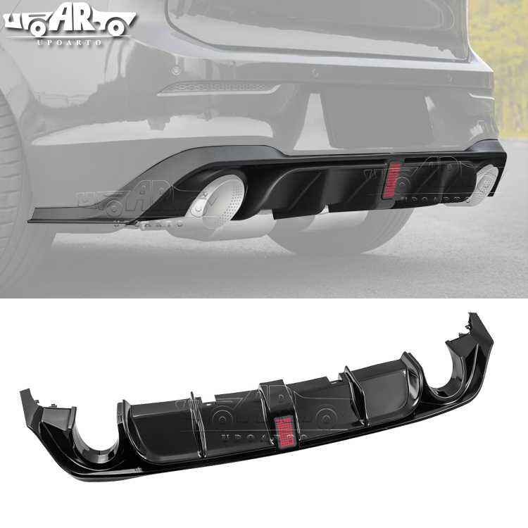 AR-VW-0266 CS Style Rear Lip With Lamp for Volkswagen Golf 8