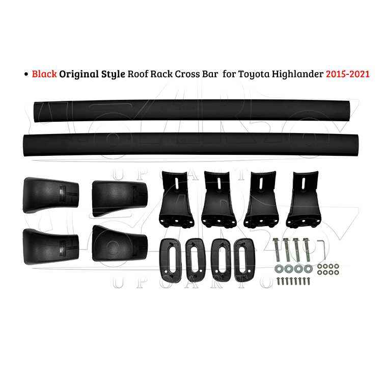 AR-Toyota-0125 Black Original Style Roof Rack Cross Bar for Toyota Highlander 2015-2021