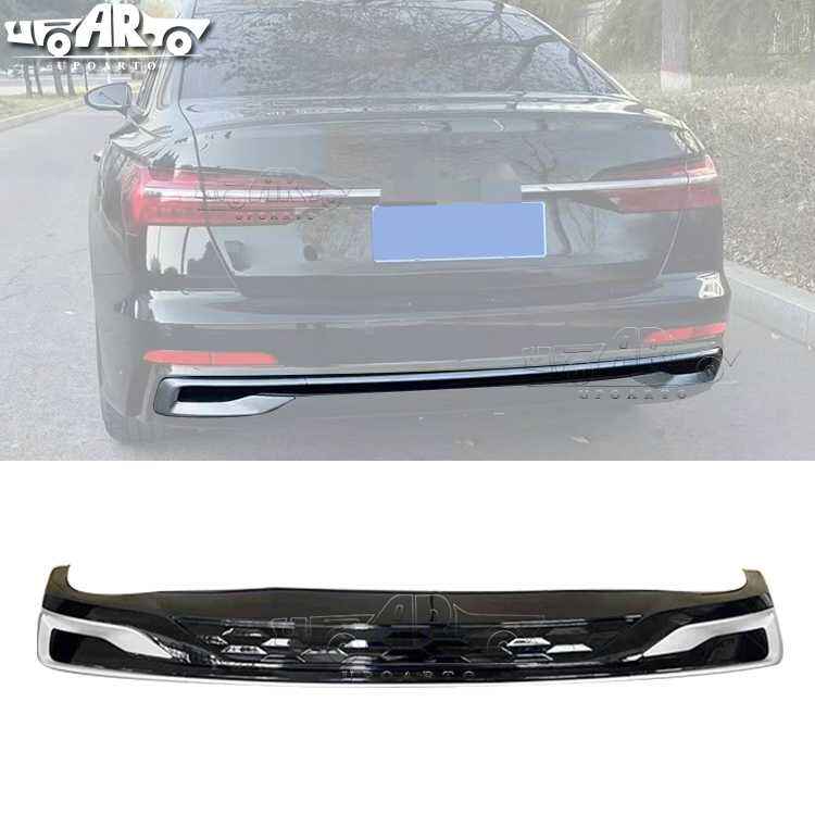 AR-AUDI-0120 Upgrade to High Version Car Rear Lip for AUDI A6 C8 2019-2022