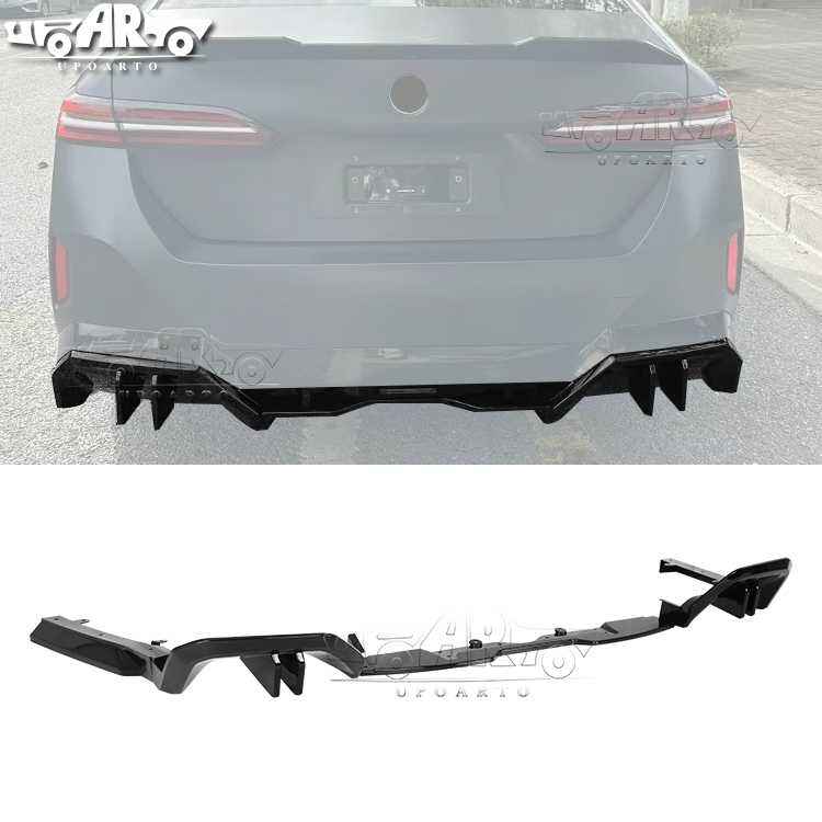 AR-BMW-0356 MP AERO Gaya 3 Bahagian Bibir Belakang Bungkusan Sudut Belakang untuk BMW 5 Series G60 2024+