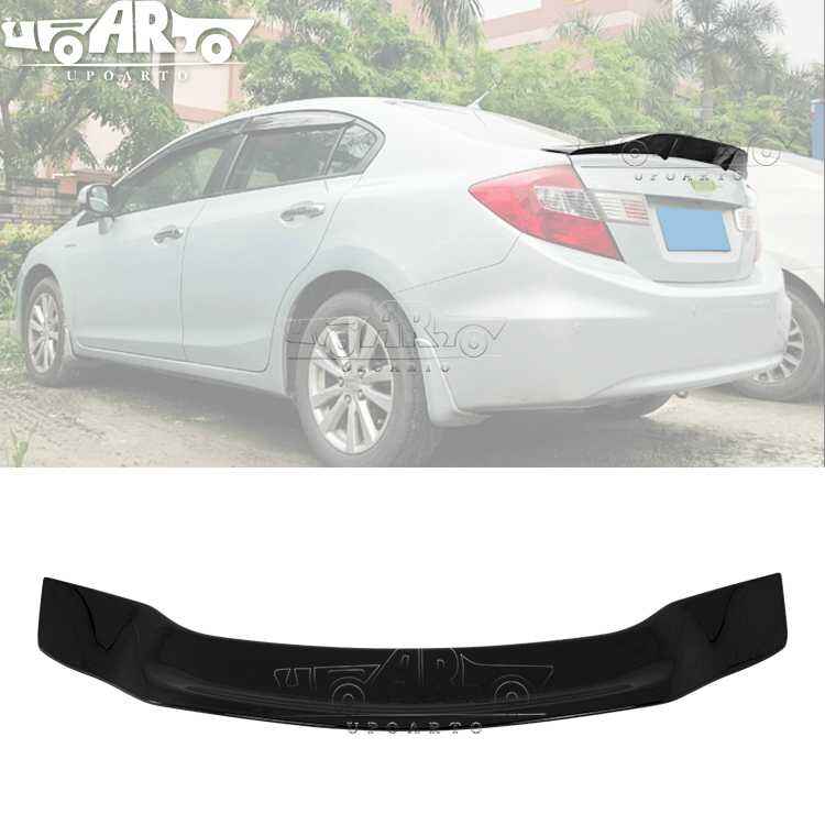 AR-Honda-067 R Style Rear Spoiler For Honda Civic 9th Gen 2012 2013