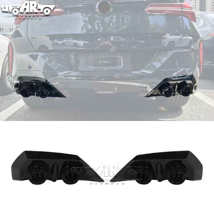 Hiasan Penutup Ekzos Belakang AR-BMW-0367 untuk BMW X3 G45 2024+