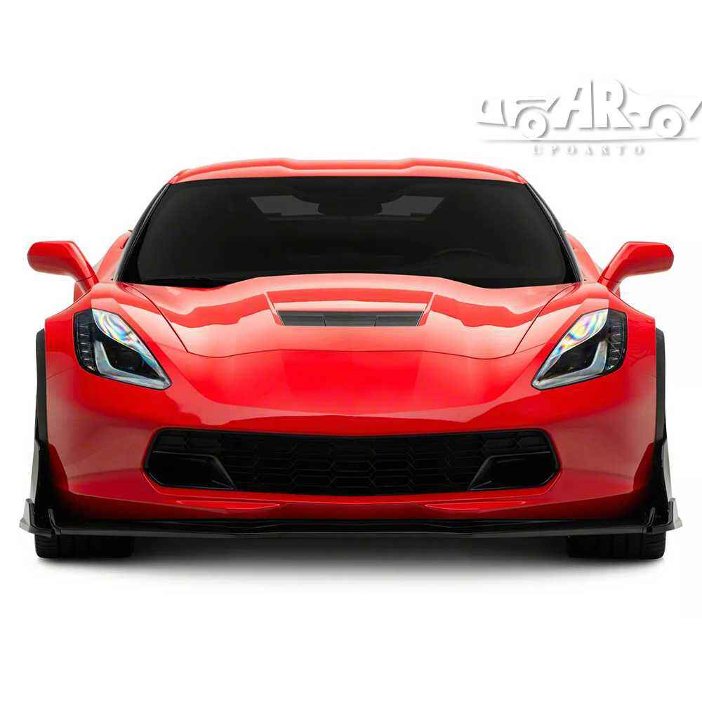AR-Chevrolet-019 5 Pieces Front Lip for Chevrolet Corvette C7 2014-2019