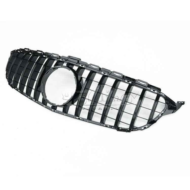 AR-BenZGR-011 Without Camera Hole GTR Style Front Grille for Mercedes Benz C Class W205 2015-2018