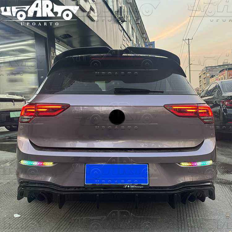 AR-RBL-012 Phare de pare-chocs arrière style lame pour Volkswagen Golf 8