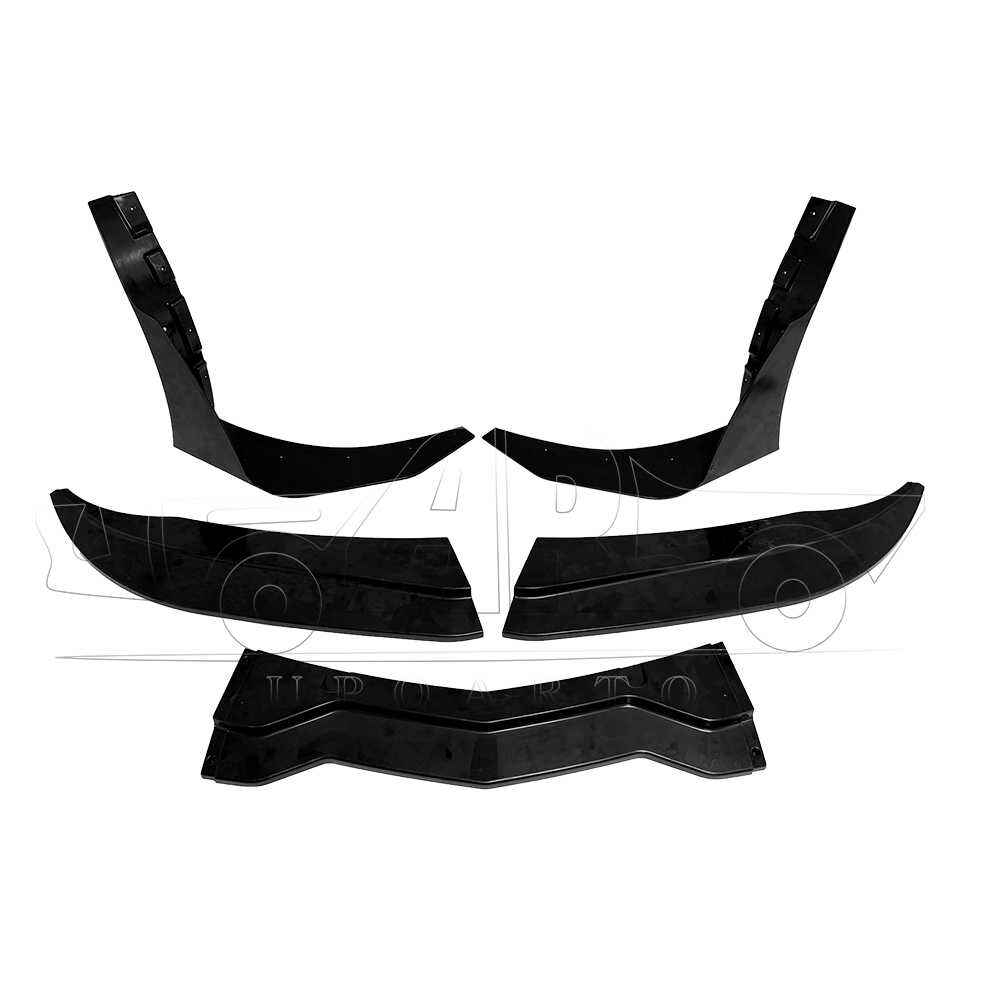 AR-Chevrolet-019 5 Pieces Front Lip for Chevrolet Corvette C7 2014-2019