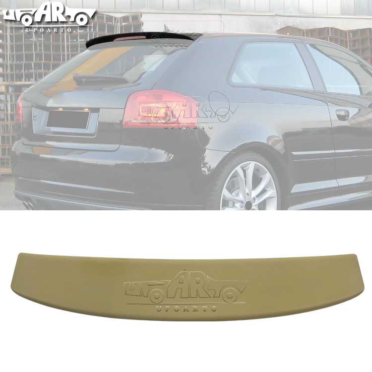 AR-AUDI-093 S3 Style Rear Spoiler for Audi A3 8P 3 Door Hatchback 2003-2011