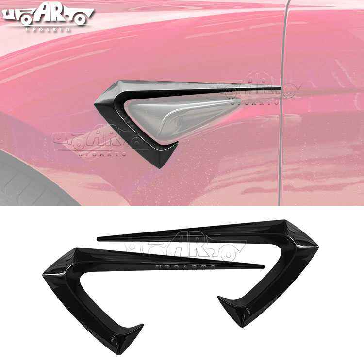 AR-Tesla-033 Aero Style Side Camera Decoration Cover Trim for Tesla Model 3 2023+