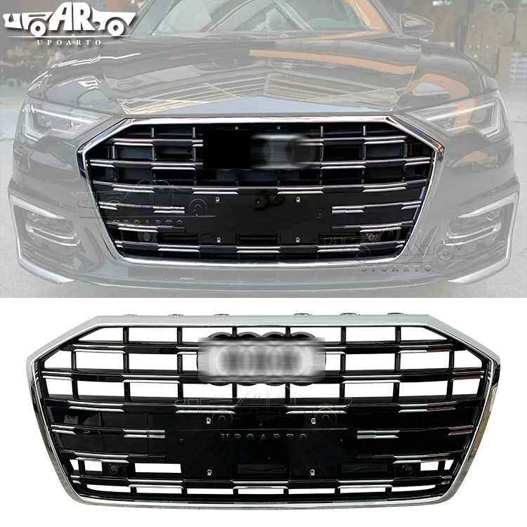 AR-AUDI-0117 Upgrade to High Version Car Front Grille for AUDI A6 C8 2019-2022