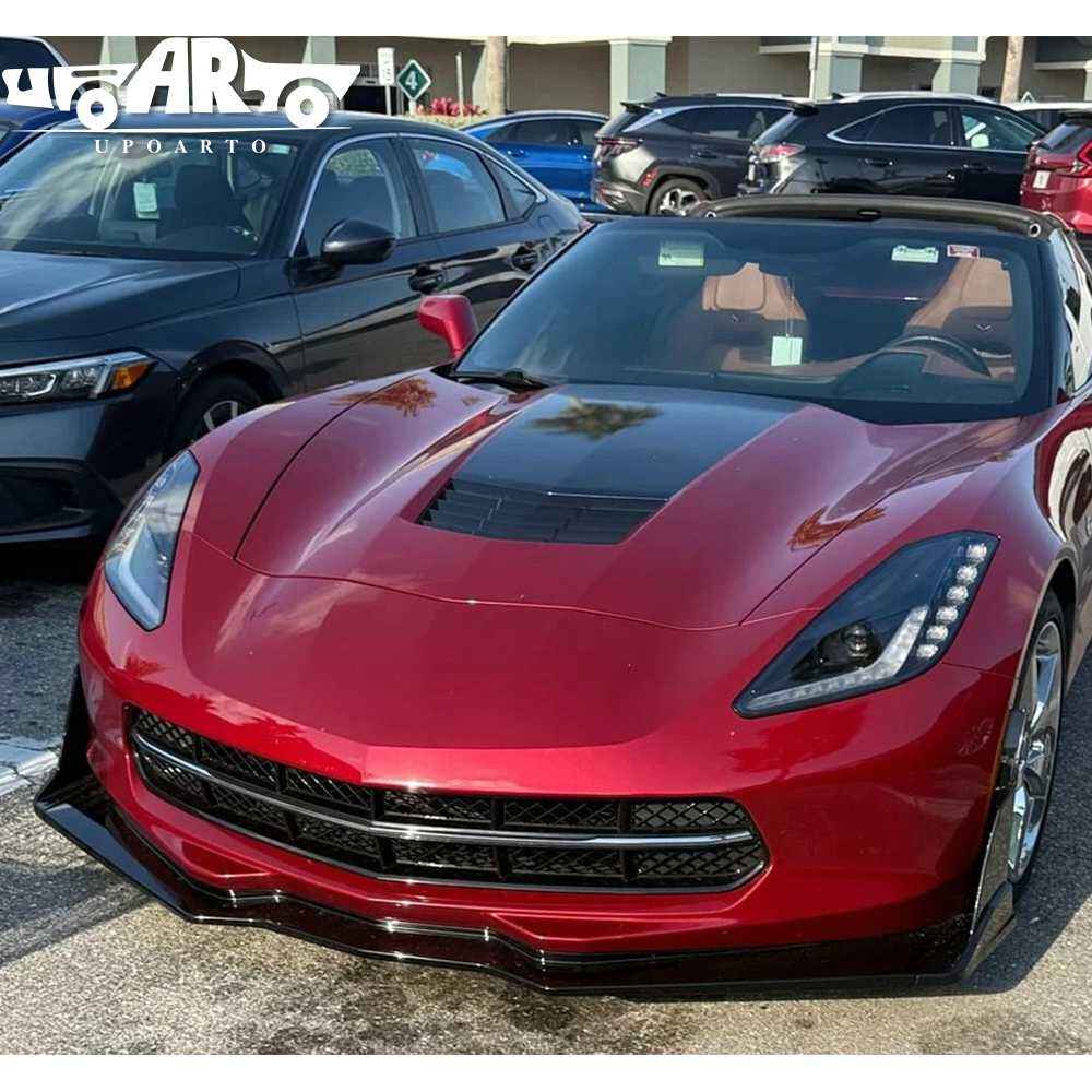 AR-Chevrolet-019 5 Pieces Front Lip for Chevrolet Corvette C7 2014-2019