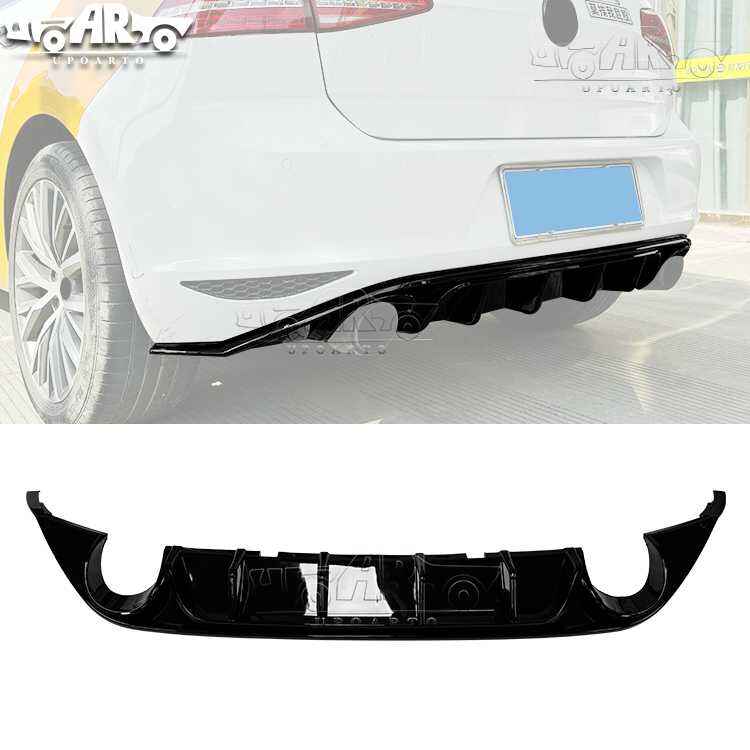 AR-VW-0221 TCR Style Rear Lip for Volkswagen Golf 7