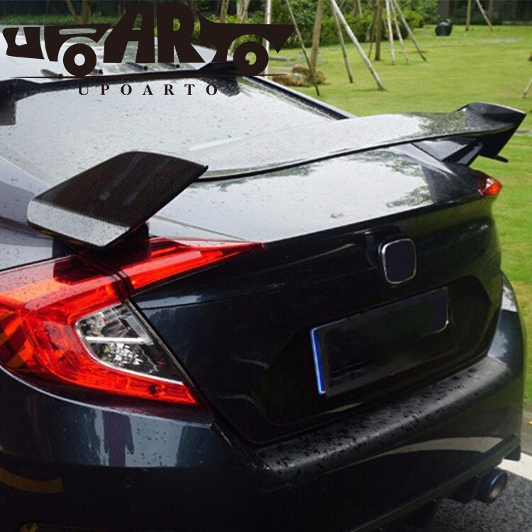 Type R Style Rear Spoiler For Honda 10th Generation Civic Sedan 2016 2017 2018 2019 2020