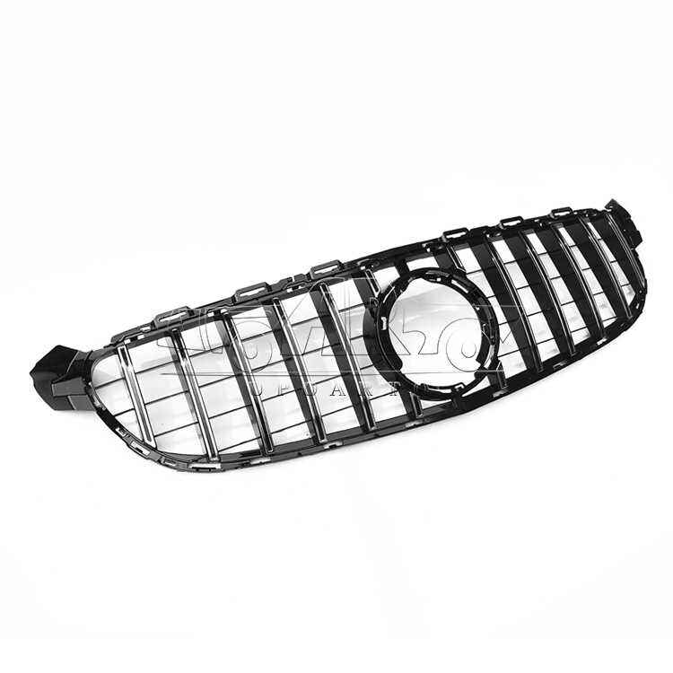 AR-BenZGR-014 Without Camera Hole GTR Style Front Grille for Mercedes Benz C Class W205 C63 AMG 2019-2021