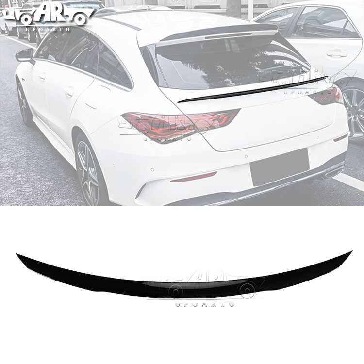 AR-BenZ-0146 Gitnang Spoiler para sa Mercedes BenZ CLA Shooting Brake X118 2019-2022