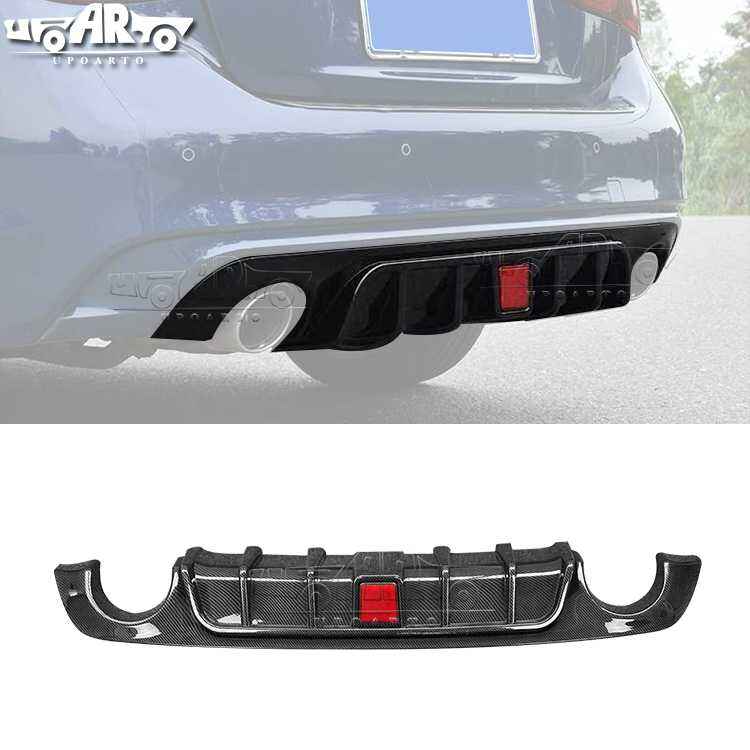 AR-Infiniti-016 With Light Rear Diffuser Lip for Infiniti Q50 2018-2021