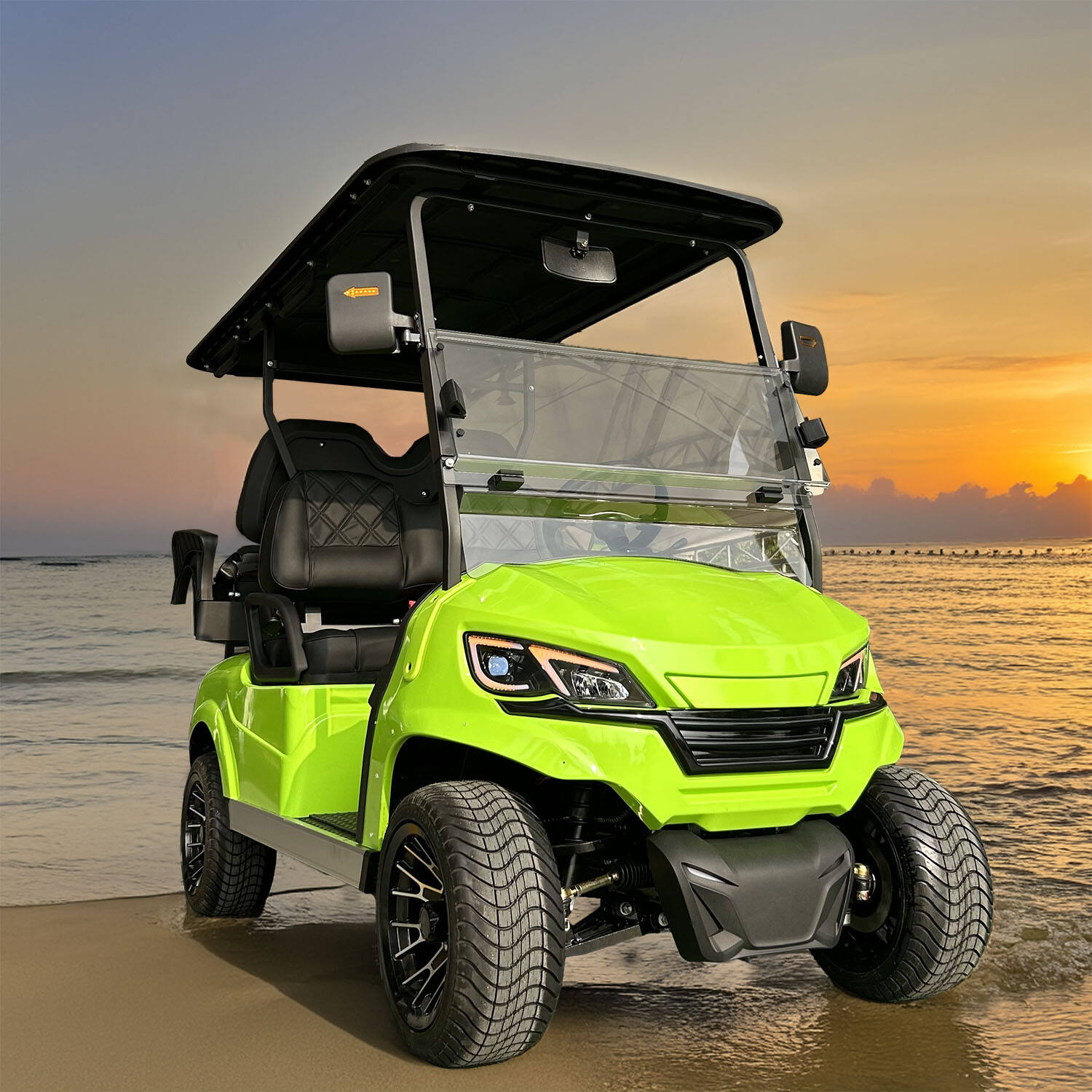 Hot Sale 4 Seater Lifted Golf Cart Off-road Electric Golf Carts