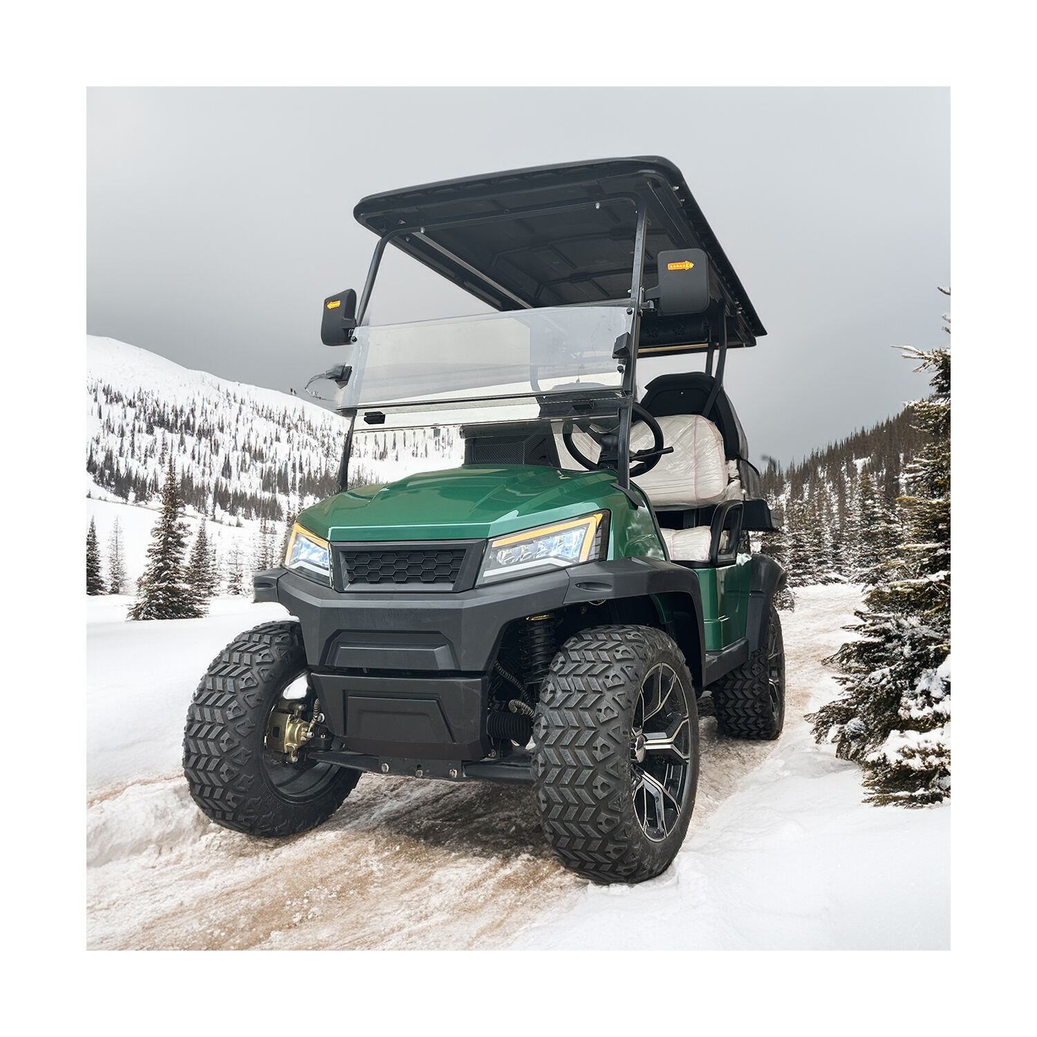 Hot-sale Customizable 4 Seat 4x4 Hunting Electric Golf Car Carts