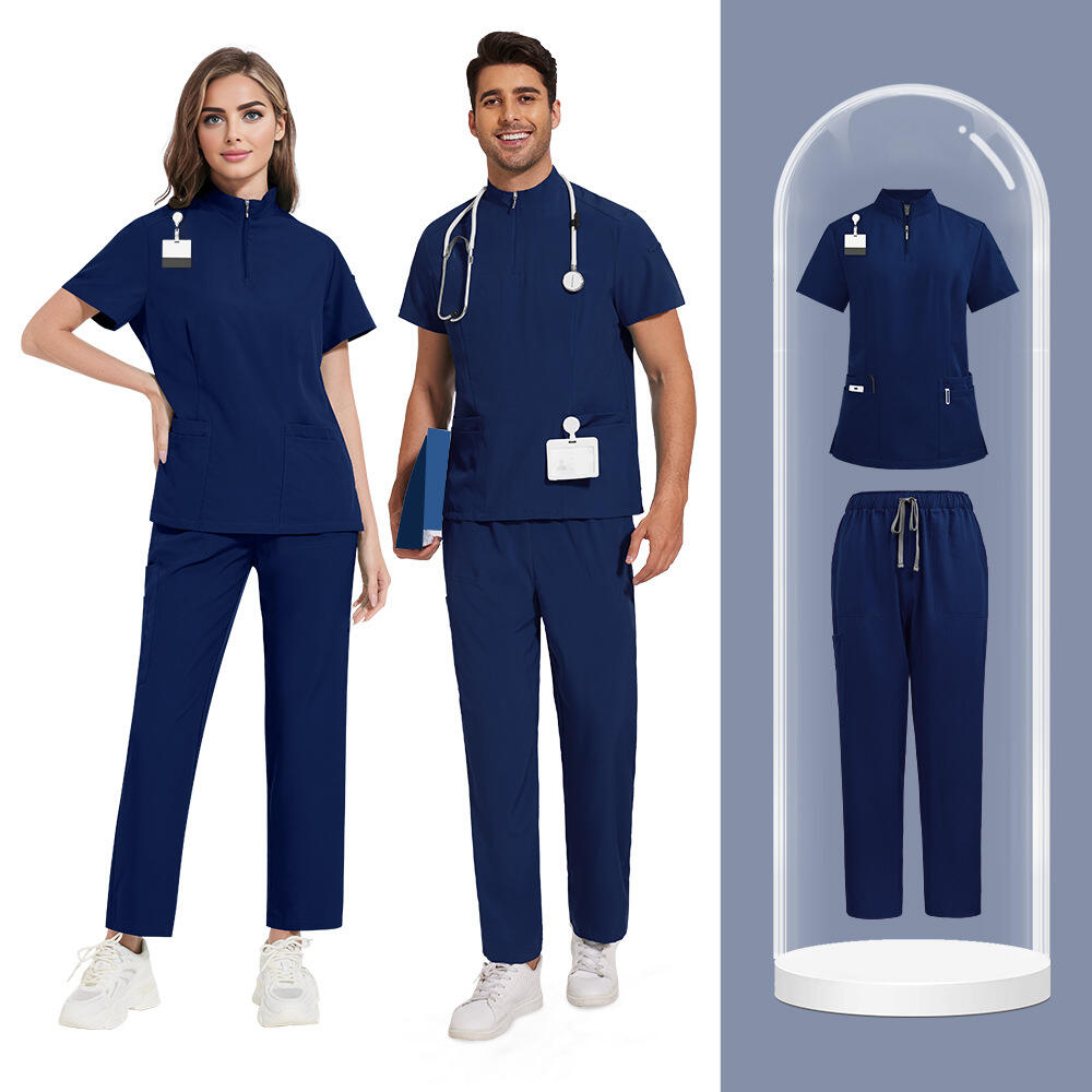 Where to Buy High-Quality Navy Blue Hospital Scrubs at Wholesale Prices