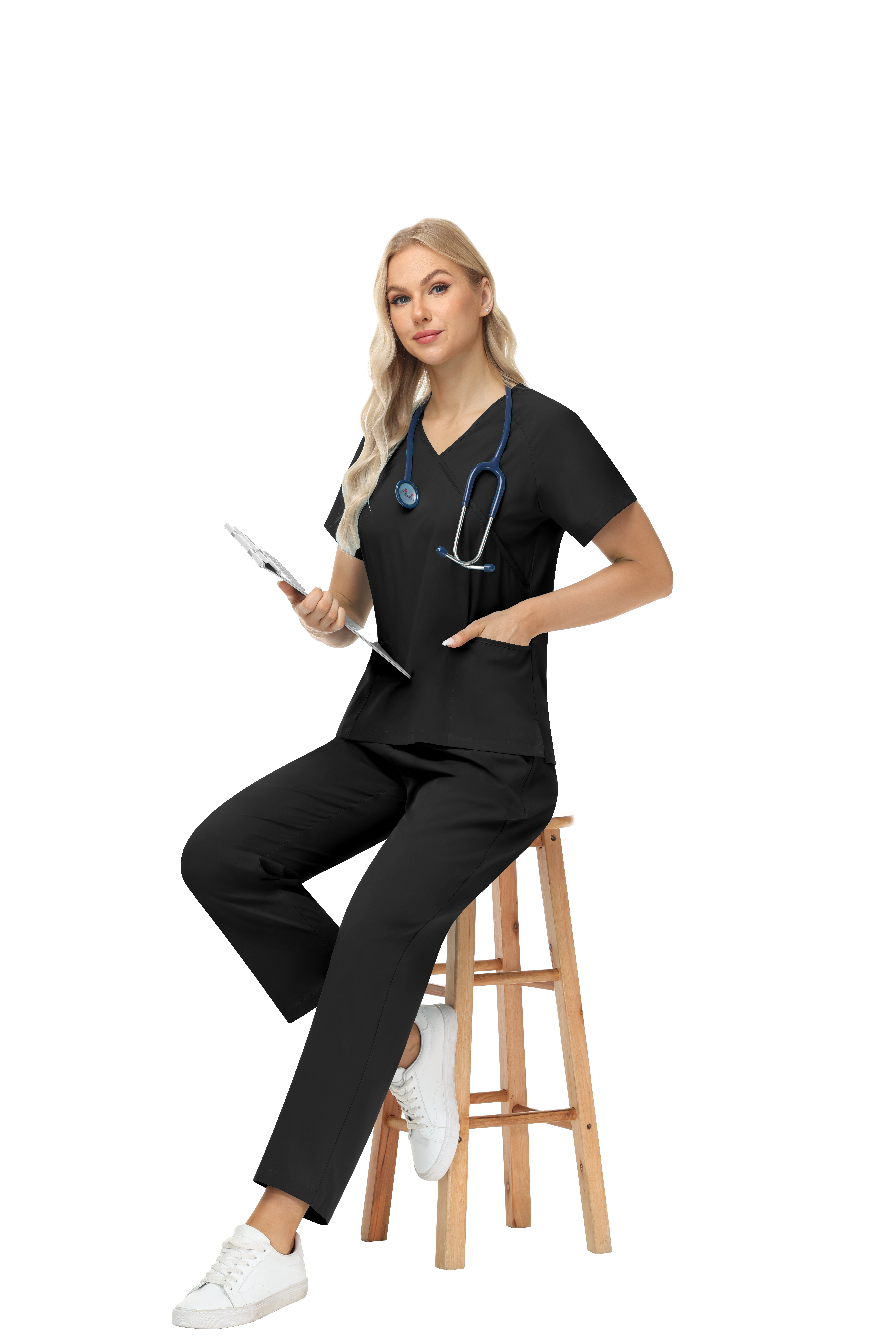 What to Look for in Durable and Comfortable Black Medical Scrubs