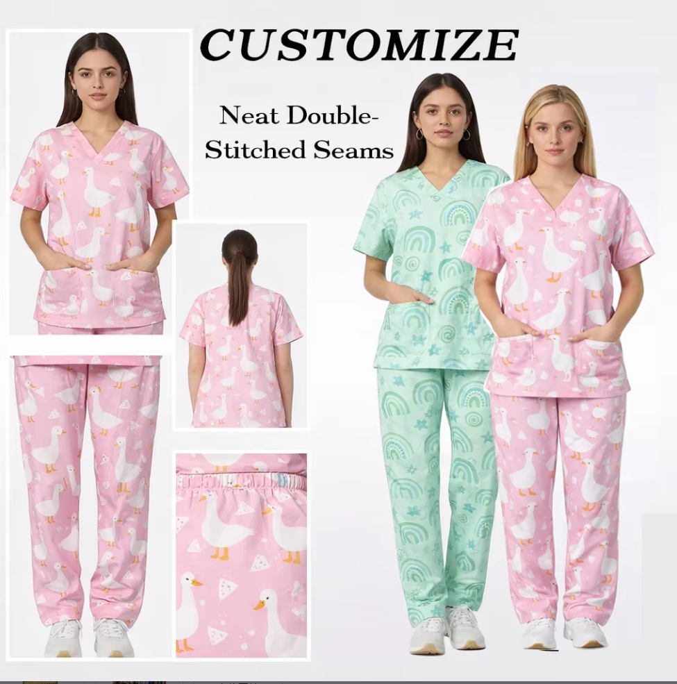How to Choose the Right Fabric for Custom Nurse Scrubs