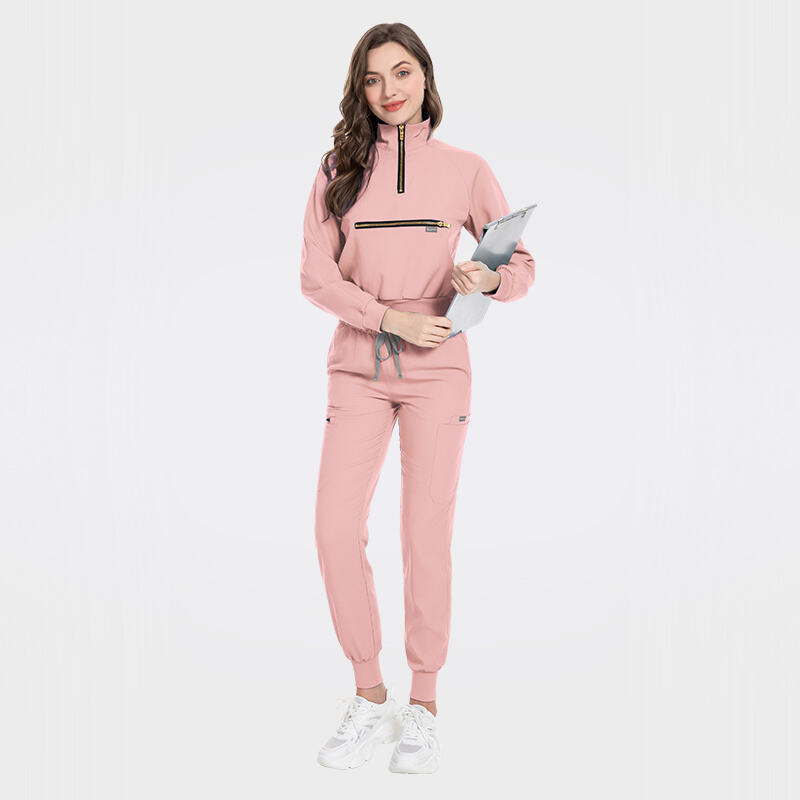 Long Sleeve Breathable Hospital Nursing Scrub Uniform Scrub Suits 42035