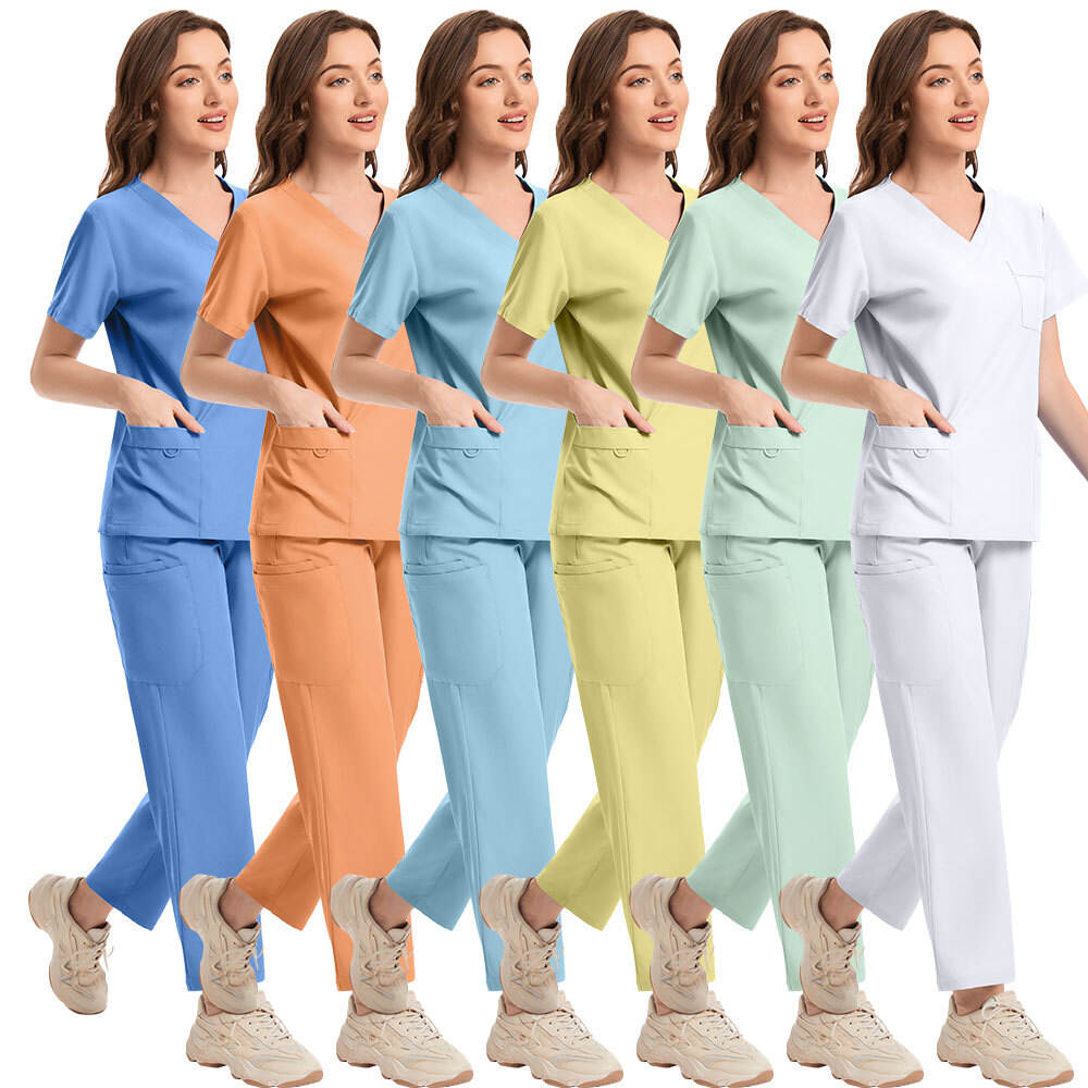 What Are the Latest Trends in White Scrub Suit Designs?