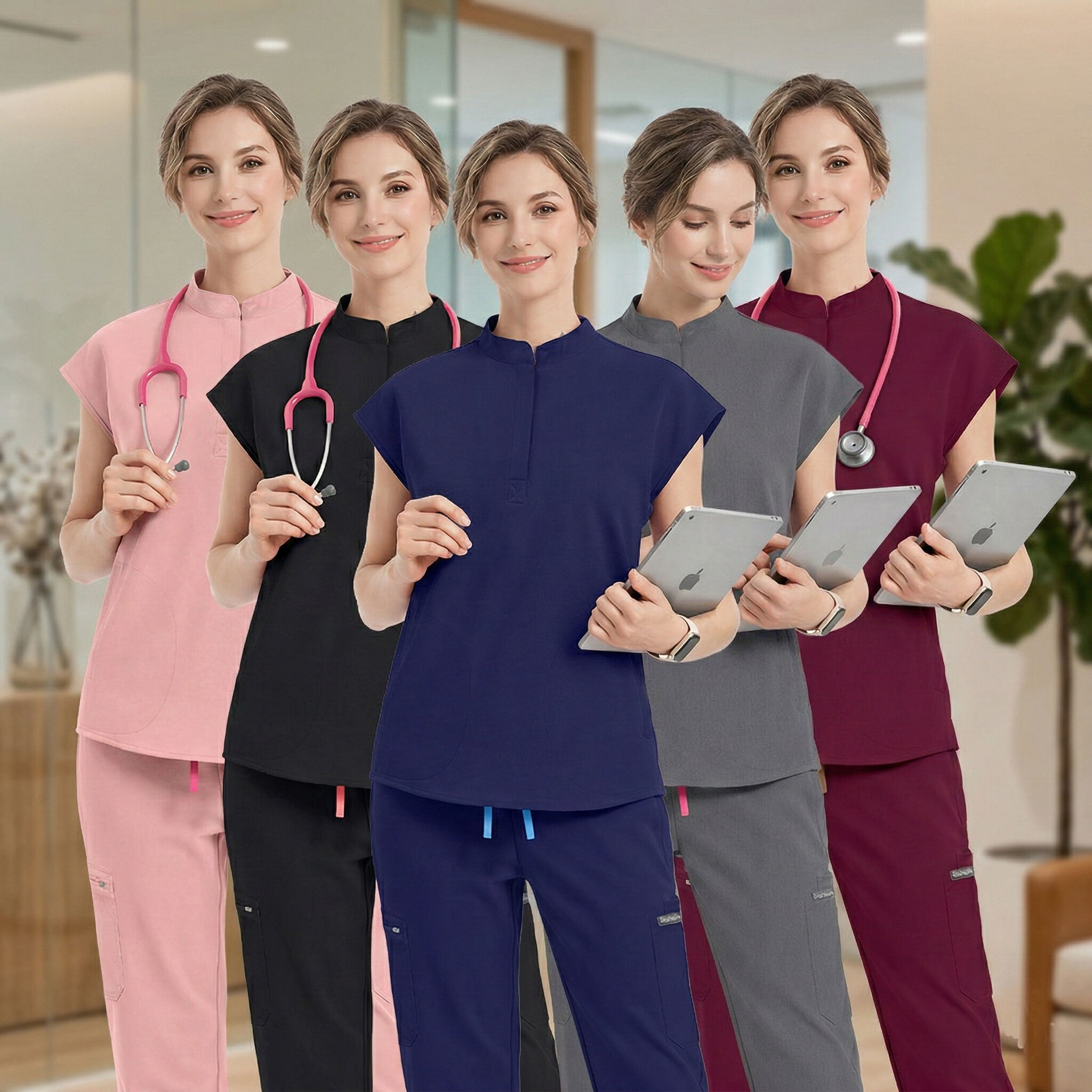 What are the Benefits of Purchasing Navy Blue Scrubs Set Wholesale?