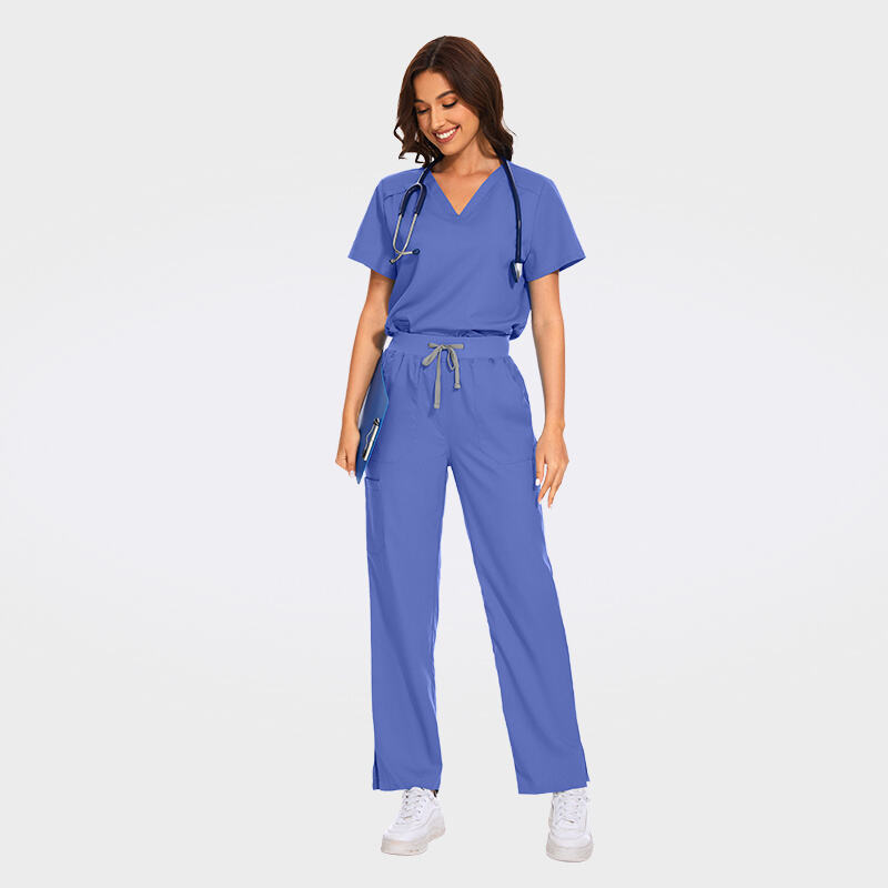 Personalized Instrument Loop for Stethoscope Scrub Uniforms Wide-leg Pants 42020