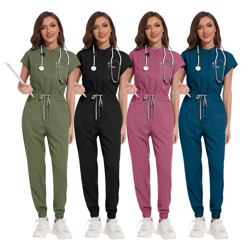 What are the Latest Trends in Women Scrub Set Designs?