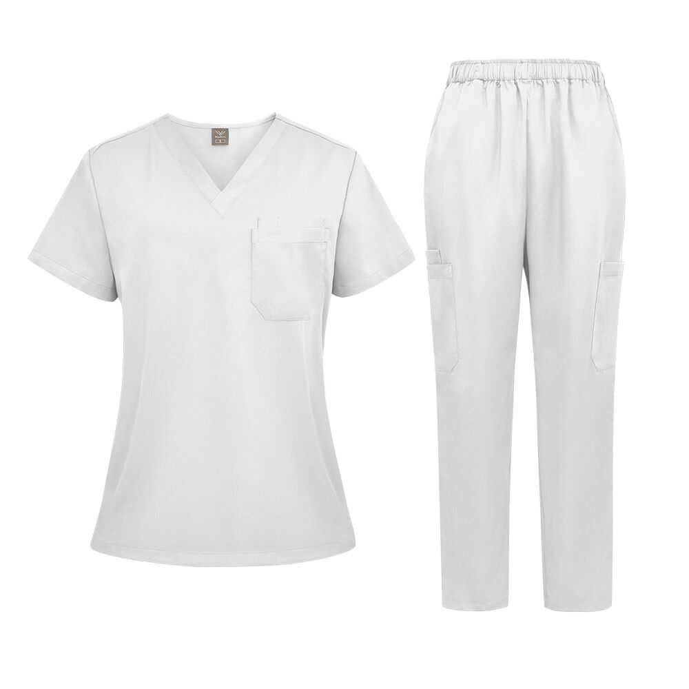 How White Scrub Uniforms Enhance Professionalism in Medical Settings
