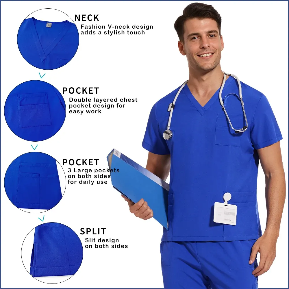 How to Ensure a Perfect Fit with Men's Hospital Scrubs