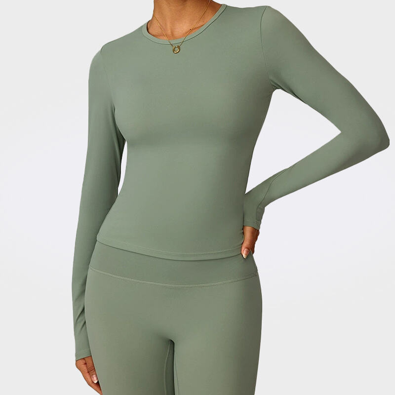 Keep Warming Highly Stretchy Scrub Undershirt Wear With Scrub Uniforms-UW003