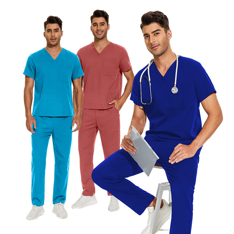 Where to Find High-Quality Men's Medical Scrubs Sets at Competitive Prices
