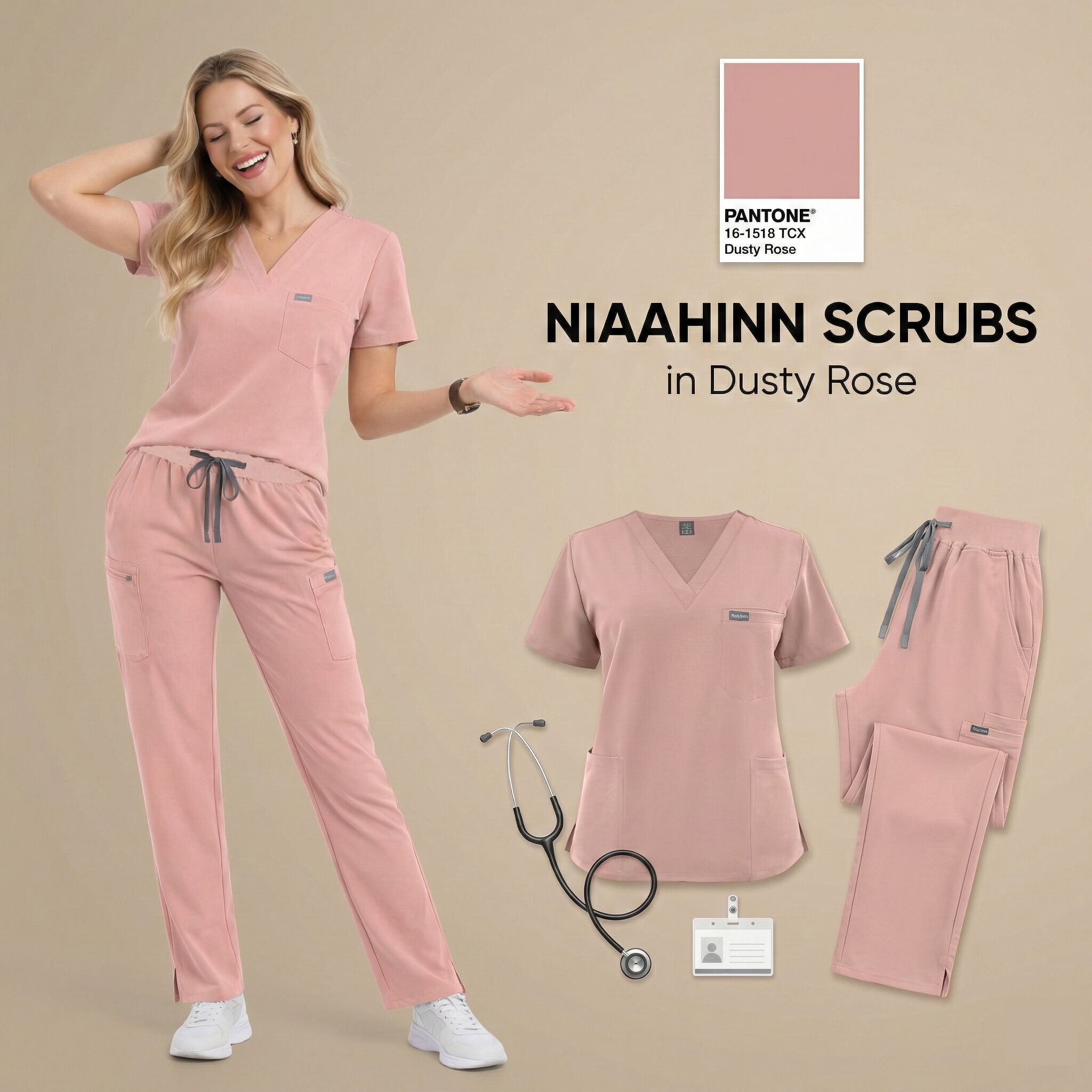 What Makes Pink Scrubs Sets a Must-Have for Medical Staff