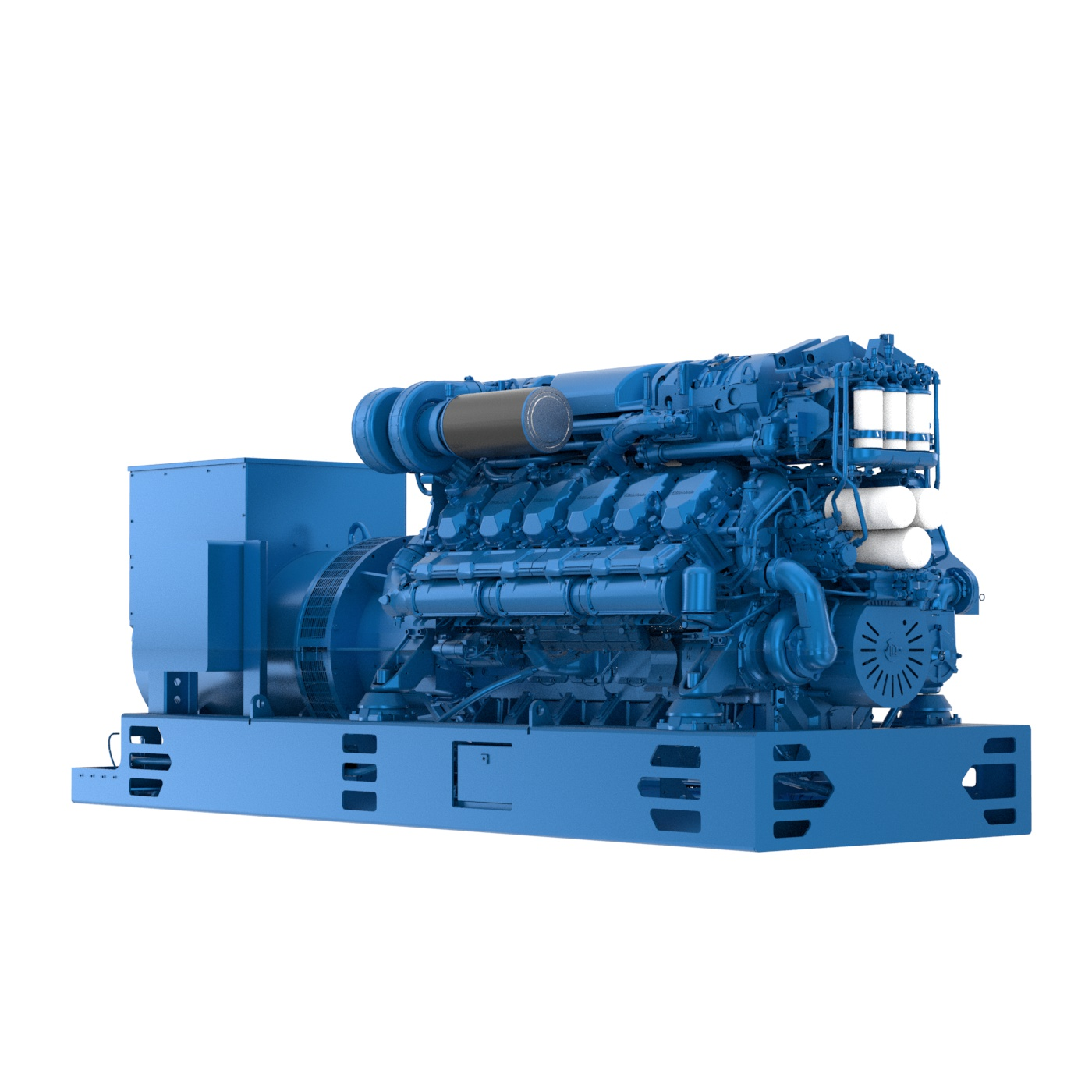 Baudouin 80 kW Dieselgeneratorstel