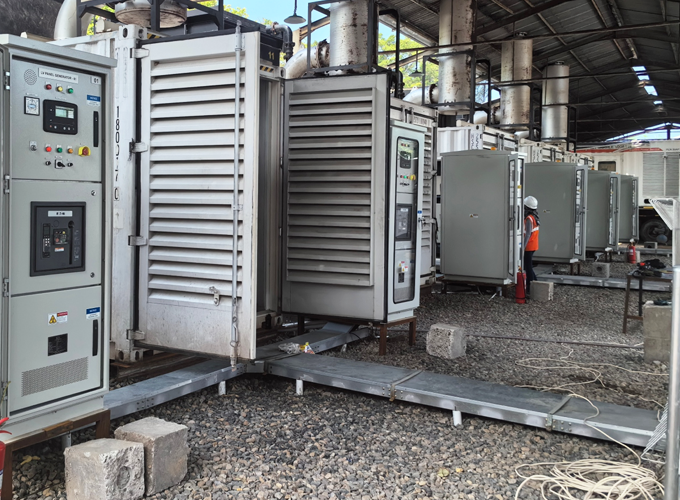 Indonesië Lombok-kragstasieprojek