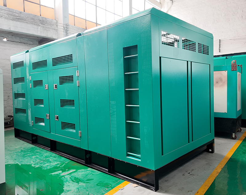 CUmmins K50N-G10 1000Kw Silent Natural Gas Generator Set