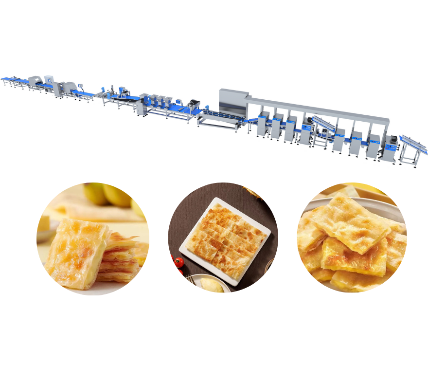 Innovative baking, easy to create delicious food: professional Indian pancake production line, open a new chapter of efficiency and profitability for you!