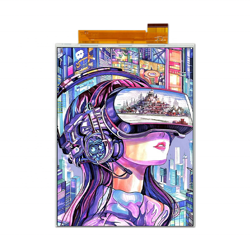 小売用サイネージおよびデジタルフォトフレーム用 13.3インチ 1200x1600 スペクトラ6色Eインクディスプレイ