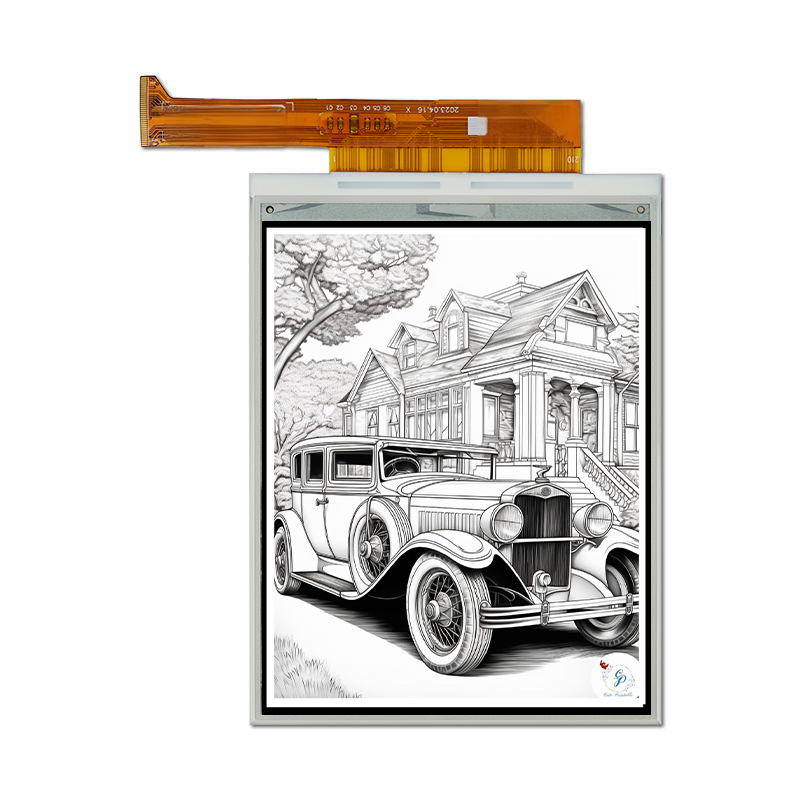 6 inch 6'' 758*1024 white black red color E-paper display module ereader e ink display panel