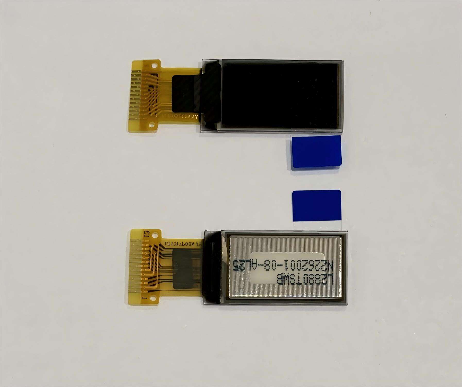 0.78inch 0.78'' small oled display panel resolution 128X80 SSD1317 white color I2C interface