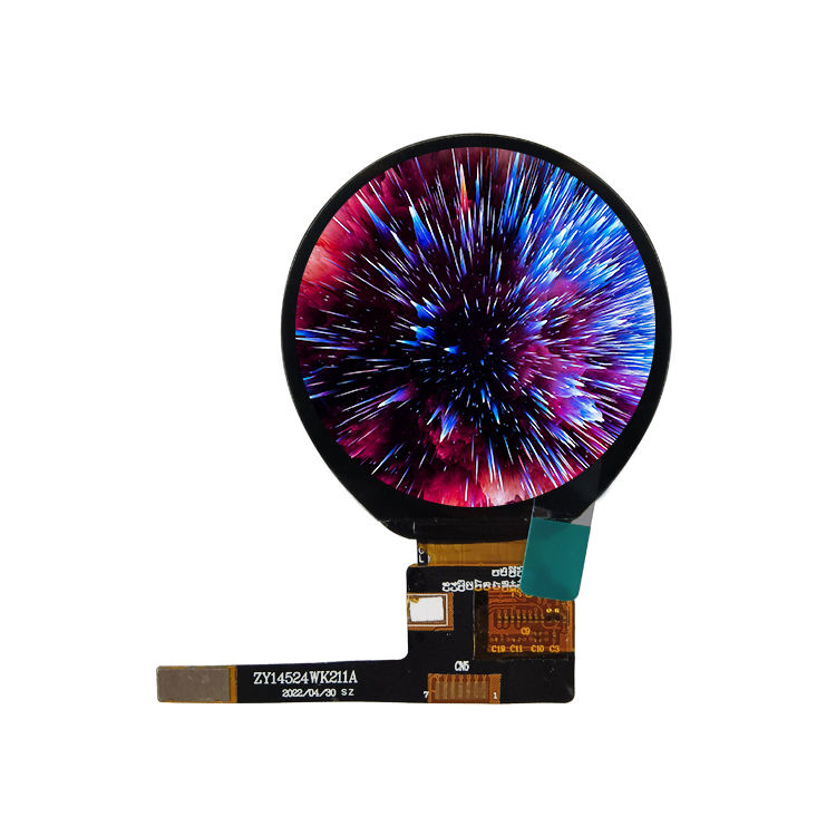 1,45-Zoll-runde TFT-LCD-Anzeige mit 412 × 412-Auflösung, Treiber-IC SPD2010