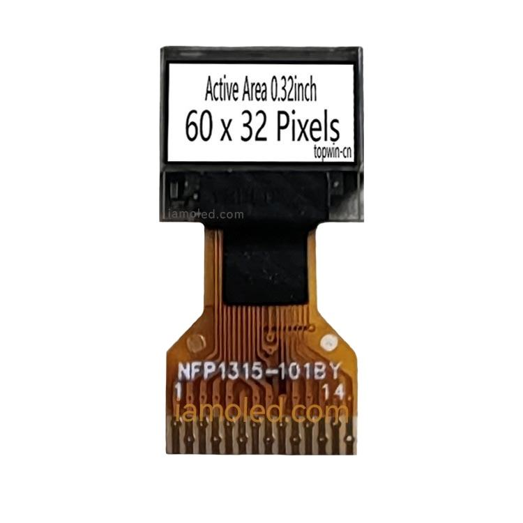 0.32'' 0.32inch small oled display panel 60x32 mini oled display small screens